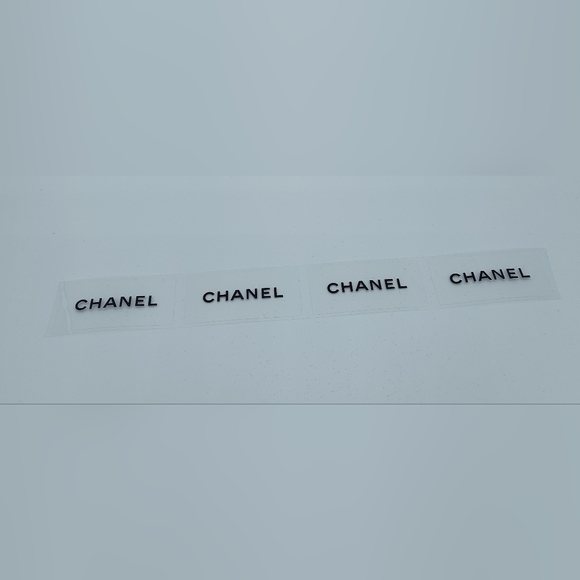 unknown | Party Supplies | Chanel Logo Stickers Authentic Boutique ...